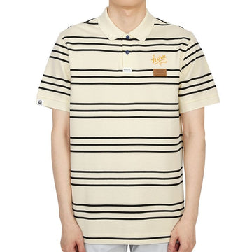 HORN GARMENT Men's Short Sleeve Golf Shirt HCM 2A AP07 IVORY 31372039