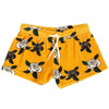 MINI RODINI ショートパンツ 2223012623 YELLOW 30700149 [P]
