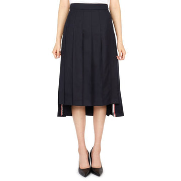 Thom Browne Long Pleated Skirt 156578435