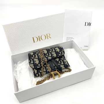 Dior Saddle Nano Pouch Chain Bag S5654CTZQ 129169321