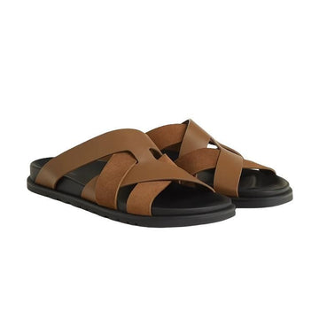 Hermes Hermès Kazimir Men’s Sandals Slippers Brains Fume H251976ZH E5420 129173300
