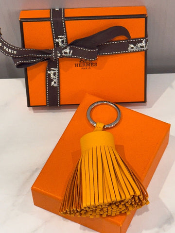 HERMES [ RNC ] カルメン キーリング イエロー CARMEN 129181836