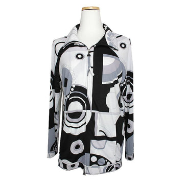 LEONARD スポーツプリントジップカーディガン 55 129183704