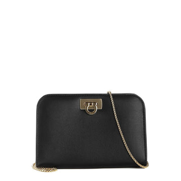 SALVATORE FERRAGAMO 25SS (21 8352 NERO 0771651) レディース クロスボディバッグ 129187915