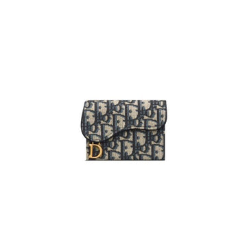 Dior Saddle Jasmine Pocket Card Holder Oblique S5644CTZQ 79496422