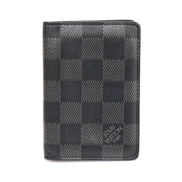 LOUIS VUITTON Damiere Infini Onyx Silber Pocket Organizer Kartenetui EP45972LV 129278294