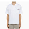 THOM BROWNE Pocket-Kragen T-Shirt / MJP171A J0029 100 52304028 [P]