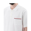 THOM BROWNE Pocket-Kragen T-Shirt / MJP171A J0029 100 52304028 [P]