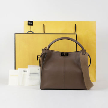 FENDI 8BN310 Peekaboo X-Lite Medium Tote Schultertasche 129179839