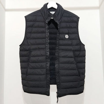 STONE ISLAND ロゴダウンパディングベスト L839625 129291322