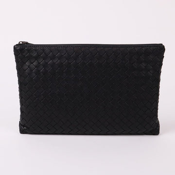 BOTTEGA VENETA ブラックメッシュスモールクラッチバッグ 522429 129353762