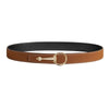 HERMES メンズ ベルト リバーシブル レザー ストラップ 32mm H073967CAAA 152190238 [P]