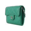 CHANEL Classic Caviar Mini WOC Chain Silver Card Wallet AP0238 34558Y 129375266 [P]