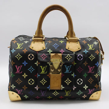 Louis Vuitton Monogram Black Multi Speedy 30 Tote Bag M92642 129396868