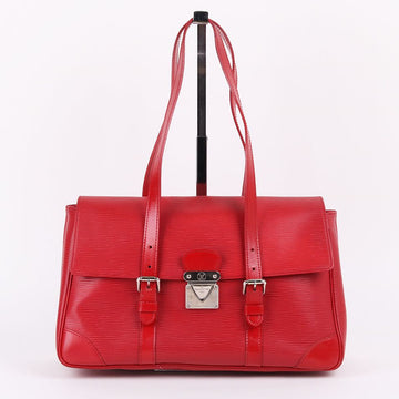 LOUIS VUITTON エピ ラージ レッド トート兼ショルダーバッグ A1025 129674739