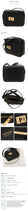 SALVATORE FERRAGAMO Gancini Kamera Tasche stamp: 21 6292 0769547 105617554 [P]
