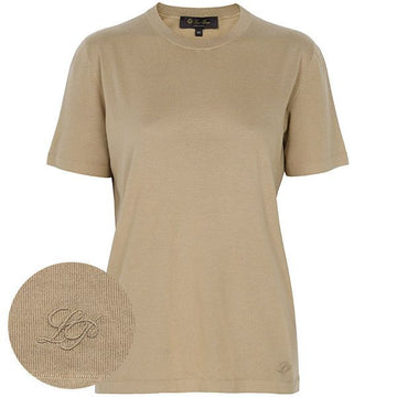 LORO PIANA Pine Nut Angela Kurzarm Strick FAM7984 D0R4 129850020