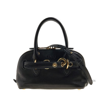 Miu Miu 5BP090 2BBL F0002 (OOO) SS25 Women's Avant-Garde Mini Tote Bag 129860723
