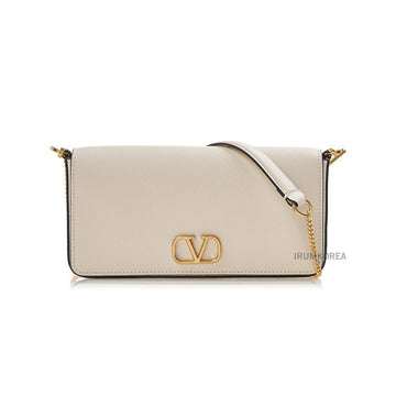 Valentino V Logo Signature Chain Crossbody Bag 129861009