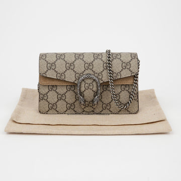 Gucci Dionysus GG Super Mini Chain Shoulder Bag 476432 129369351