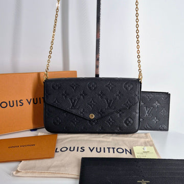 LOUIS VUITTON アンプレンヌ ポシェット フェリシー チェーン クロスバッグ (M82477) 129920446