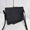 PRADA Saffiano Light Frame Crossbody Bag Schwarz (1bk046) 129923060 [P]