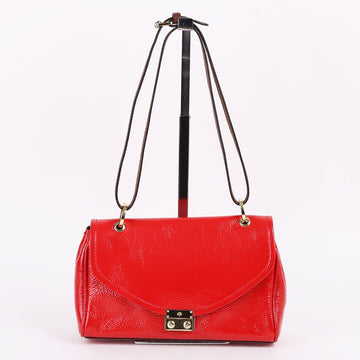 Mulberry Red Patent Small Strap Shoulder Bag 129925554