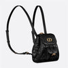Dior Caro Nano Backpack Black M900 / Women's Backpack 130025448 [P]