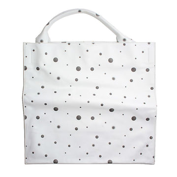 Jil Sander Grey Dot Big Tote Bag 130047671
