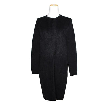 MaxMara Studio Black Angora Blend Long Cardigan 44 55 130049132