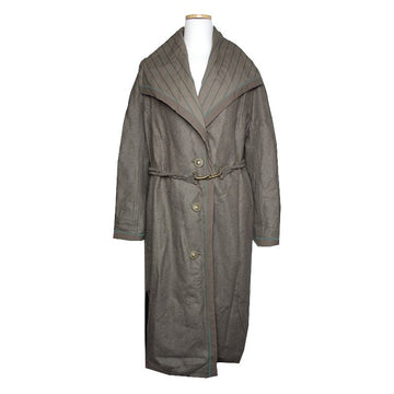 Other Brand Rubina Olive Green Wool Blend Coat 66 77 130050005