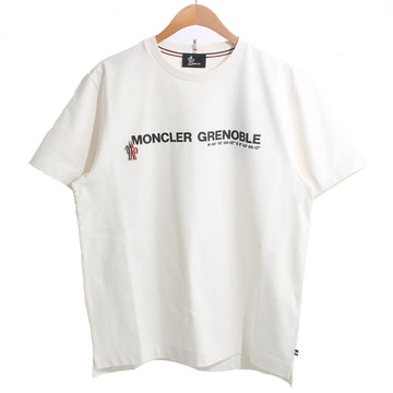 MONCLER グレノーブル ロゴ Tシャツ アイボリー K10978C0000189AW1 041 130088046