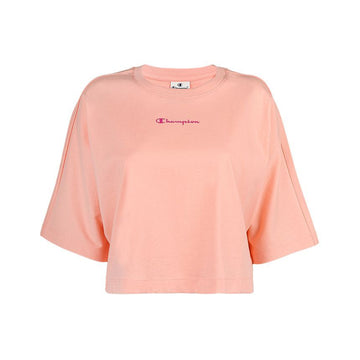 CHAMPION レディース半袖クロップTシャツ 114887 PS012 130092077