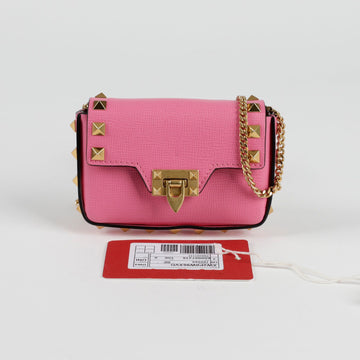 VALENTINO XW2P0W96XVD ロックスタッド ミニ ポーチ ショルダー クロス バッグ 129339392