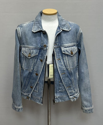 LOUIS VUITTON LV ヴァージル・アブロー ブルーデニムジャケット (46) 130131901