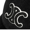Celine Baseball Cap Corduroy Black AA03G0176 38NO 130157248 [P]