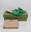 Gucci Interlocking G Cutout Slide Sandals (220) 130246045 [P]