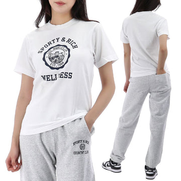 SPORTY & RICH Emblem T-Shirt 130329944