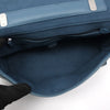 MULBERRY HH3299 ブルー レザー リリー ミディアム シルバートーン ショルダー クロスバッグ 130330729 [P]