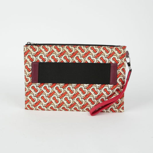 BURBERRY モノグラムストラップクラッチ 8010766 129915873 [P]