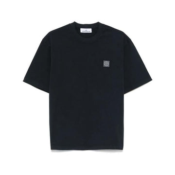 STONE ISLAND Logo-Patch Kurzarm-T-Shirt 130344026