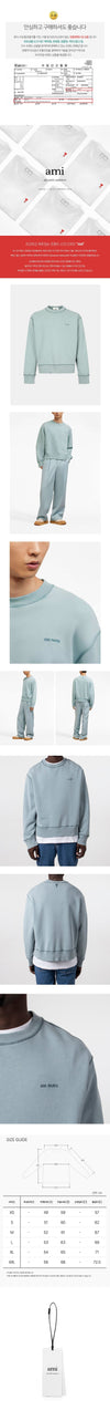 AMI USW016 JE0052 468 Unisex Sweatshirt 117510716 [P]