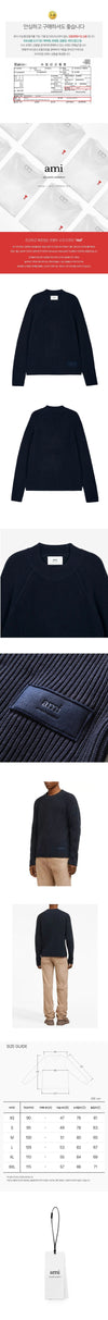 AMI HKS024 KN0031 430 Unisex Knit 73460450 [P]