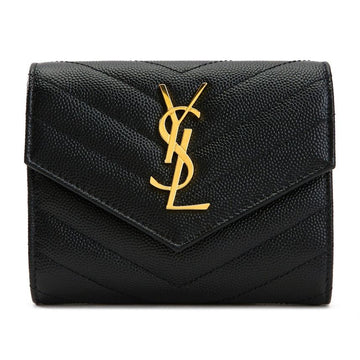 SAINT LAURENT Monogram Damen Geldbörse 403943 BOW01 1000 27222129