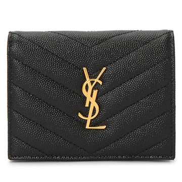 SAINT LAURENT Monogram Matelassé Damen Kartenhalter 668290 BOWA1 1000 37632710 [P]