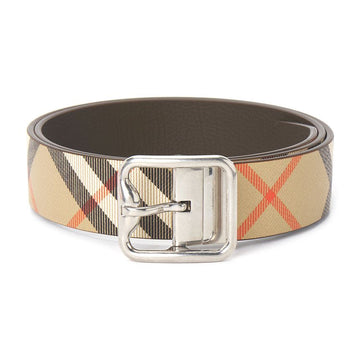 BURBERRY チェック メンズ リバーシブル ベルト 8092046 130368734