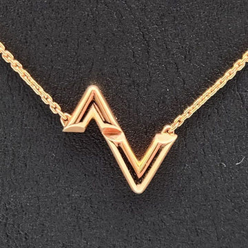 LOUIS VUITTON LVボルトアップサイドダウンゴールドネックレス L886217 130485056