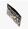 Ganni Leopard Print Logo Bow Card Holder A6541 943 148409694 [P]