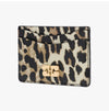 Ganni Leopard Print Logo Bow Card Holder A6541 943 148409694 [P]
