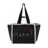 Marni Sillo Macrame Medium Shopper Tote Bag P6769 ZO762 144648456 [P]